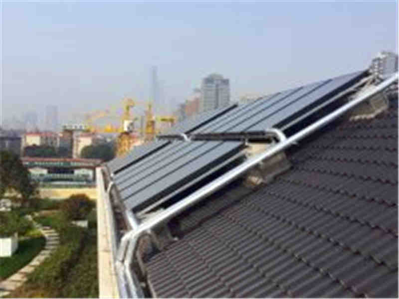 學(xué)校用太陽能熱水工程案例，洗浴用太陽能熱水